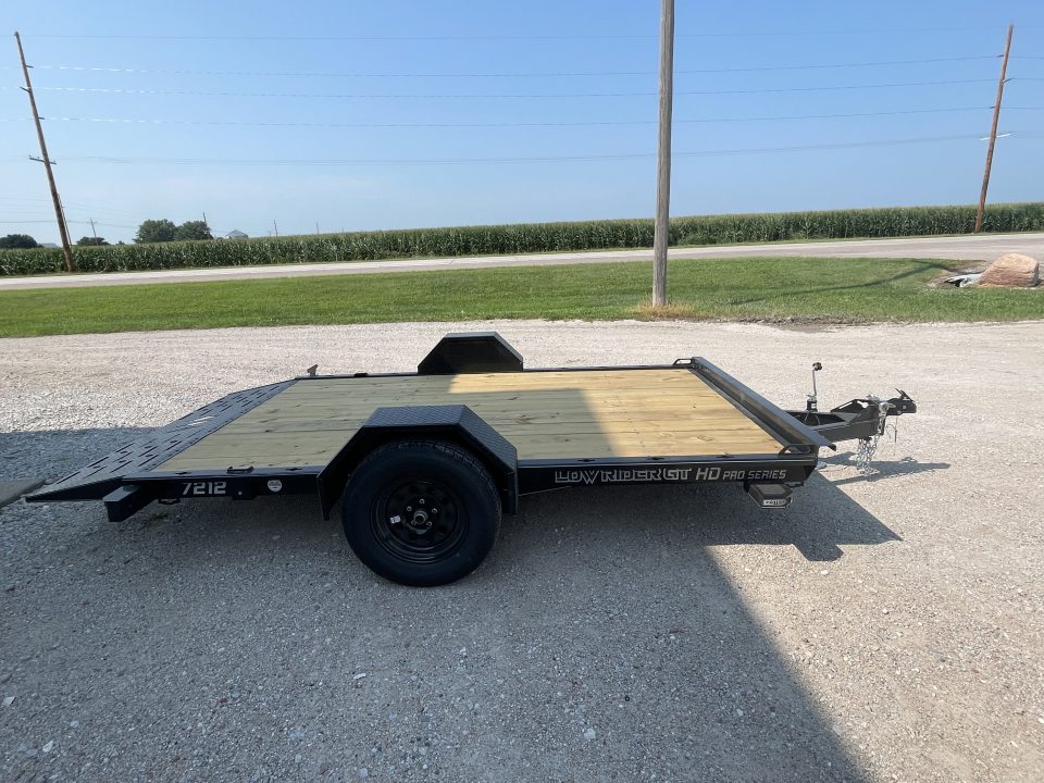 New 2027 Doolittle Trailers 72x12 Low Rider GT 3.5K Equipment Trailer