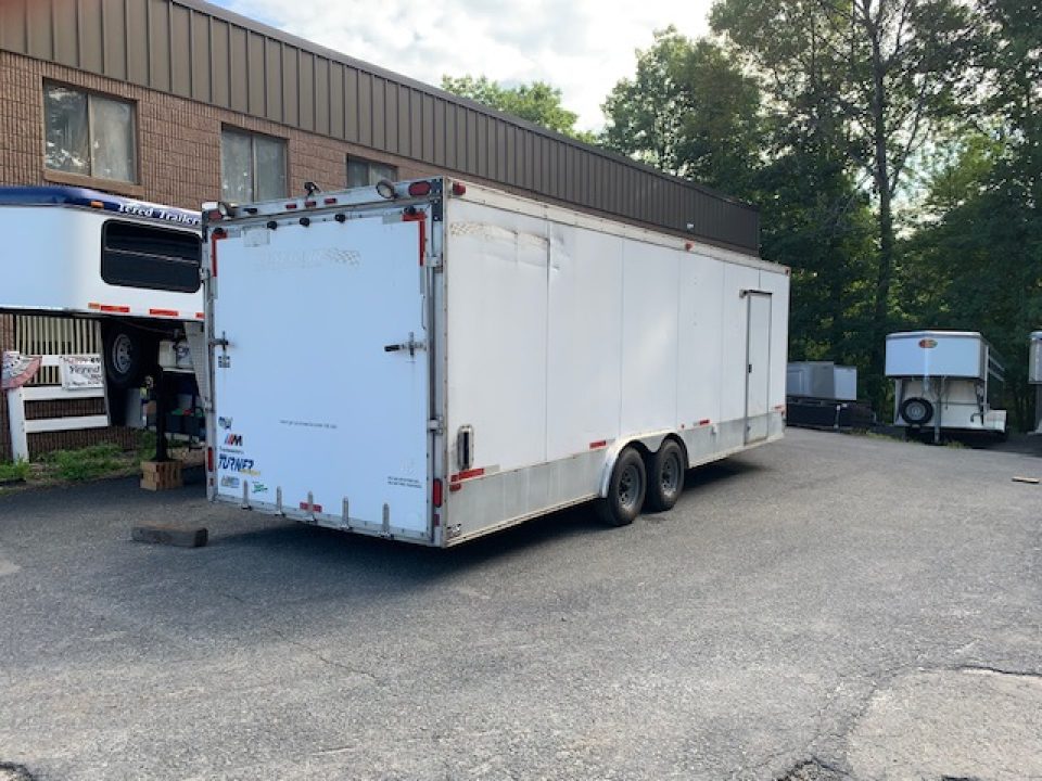Used 2002 Renegade Cargo Trailer Car / Racing Trailer