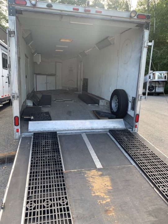 Used 2002 Renegade Cargo Trailer Car / Racing Trailer