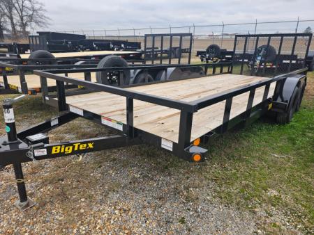 New 2027 Big Tex Trailers 70PI-20R1A-4PBK-BRK2 Utility Trailer