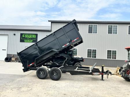 New 2026 H&H Trailers 82 X14' 4' sides 14k GVWR Dump Trailer