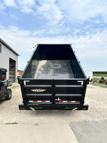 New 2026 H&H Trailers 82"X14' 4' sides 14k GVWR Dump Trailer