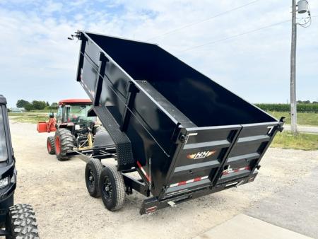 New 2026 H&H Trailers 82"X14' 4' sides 14k GVWR Dump Trailer