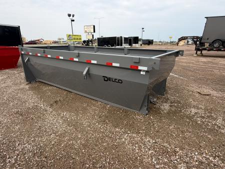 New 2026 Delco Trailers Roll-off bin 16' Dump Bin