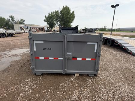 New 2026 Delco Trailers Roll-off bin 16' Dump Bin