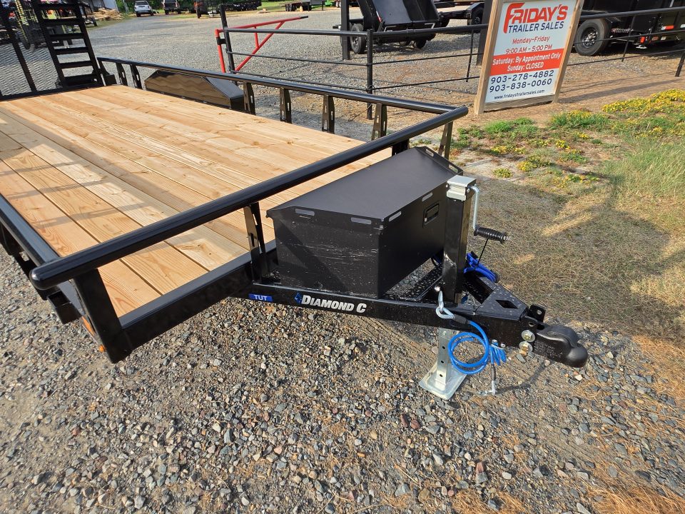 New 2026 Diamond C Trailers TUT206 18'x83" Utility Trailer