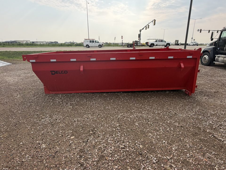 New 2026 Delco Trailers Roll-off bin 16' Dump Bin