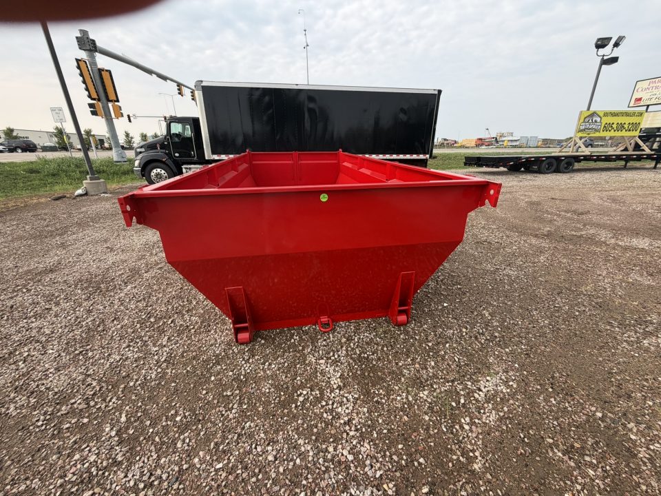 New 2026 Delco Trailers Roll-off bin 16' Dump Bin