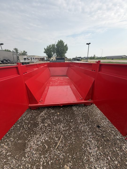 New 2026 Delco Trailers Roll-off bin 16' Dump Bin