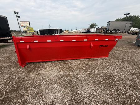New 2026 Delco Trailers Roll-off bin 16' Dump Bin