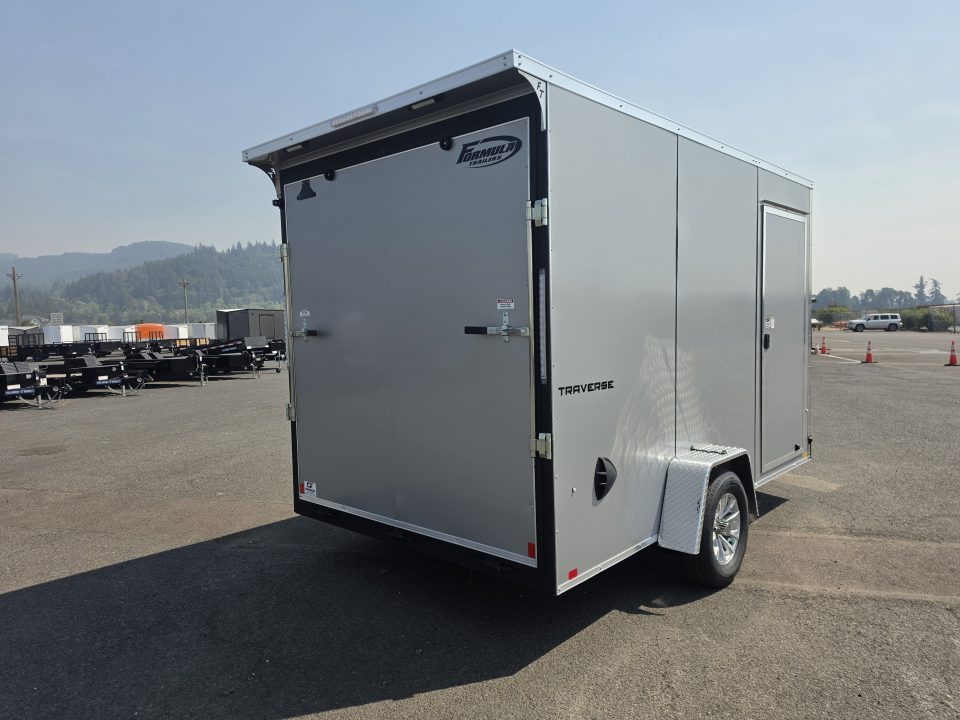 New 2027 Formula 7x12 Traverse Enclosed Trailer w/ Upgrades 3K GVWR