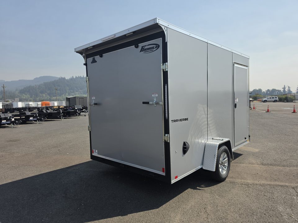New 2027 Formula 7x12 Traverse Enclosed Trailer w/ Upgrades 3K GVWR