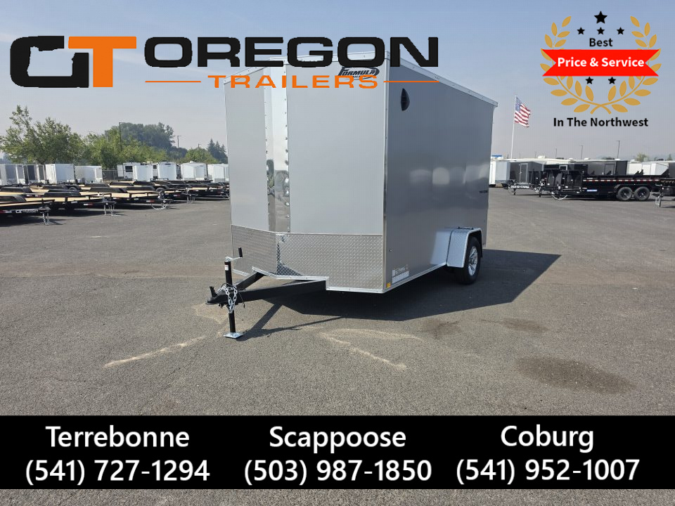 New 2027 Formula 7x12 Traverse Enclosed Trailer w/ Upgrades 3K GVWR