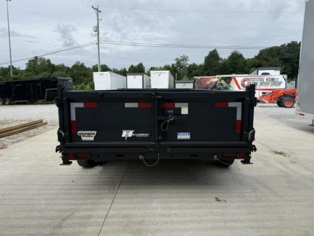 New Hillcrest Dump 7x14 17.6k 2' BP W/ HD Tube Ramps