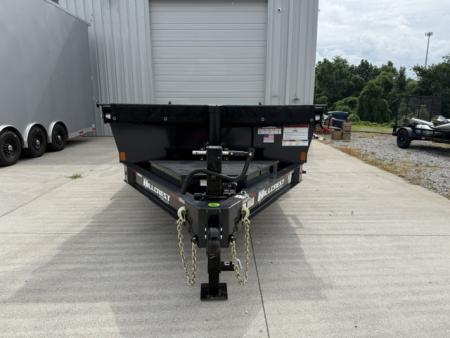 New Hillcrest Dump 7x14 17.6k 2' BP W/ HD Tube Ramps