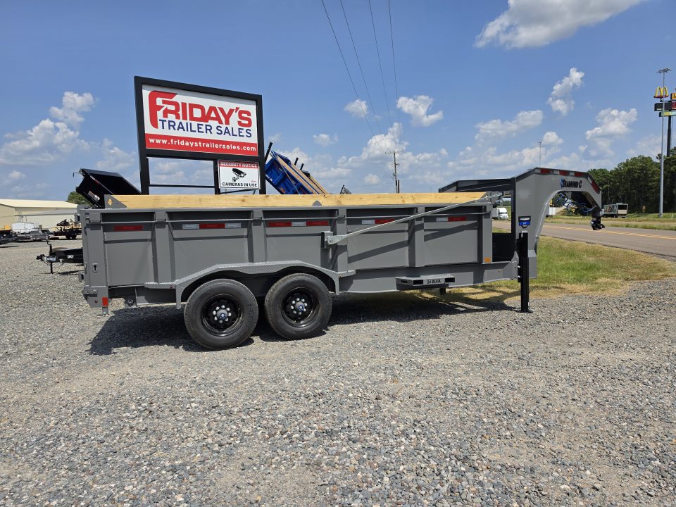 New 2027 Diamond C LPT210 16' LPT210 16' x 82" 10K Axles Gooseneck Pacesetter Edition