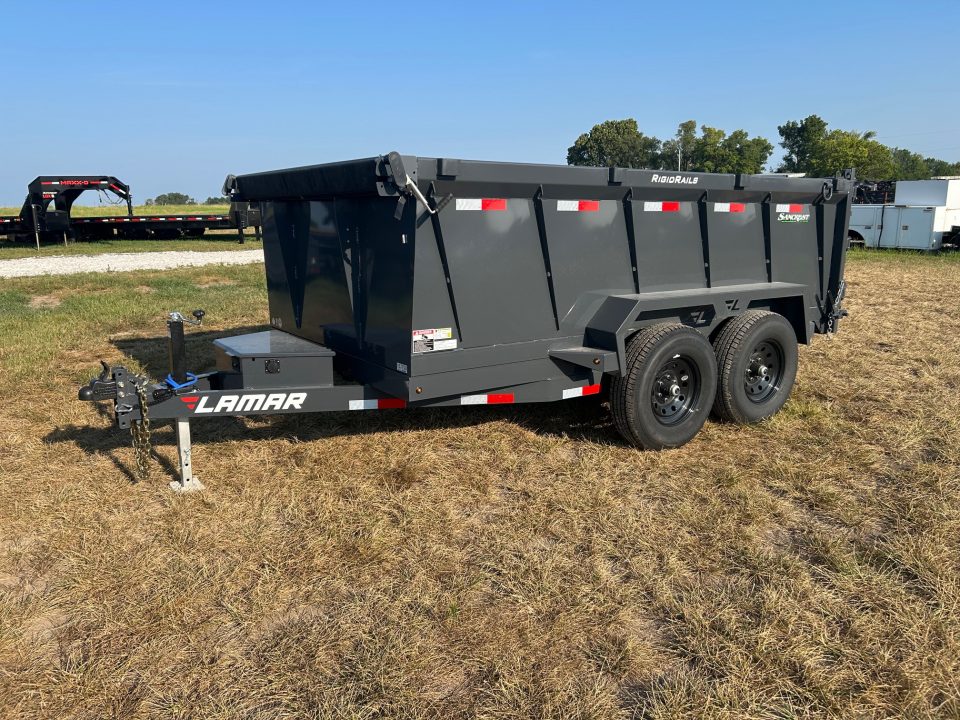 New 2027 Lamar 77x12 Tandem 10K Dump w/ 3' Sides