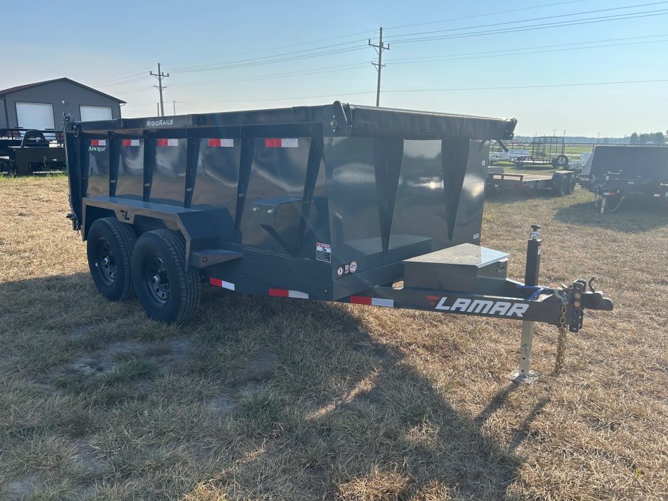 New 2027 Lamar 77x12 Tandem 10K Dump w/ 3' Sides
