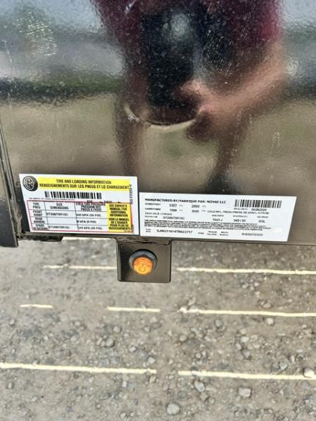 New 2026 H&H Trailers 82X12 SOLID SIDE W/GATE Utility Trailer