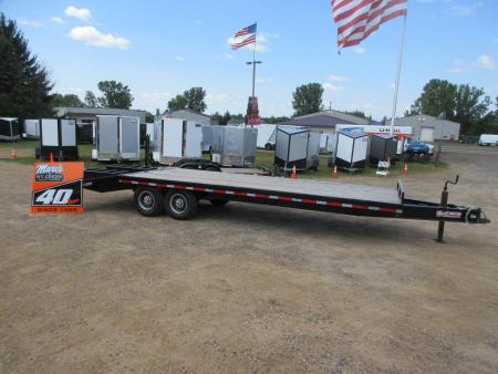 Used 2023 Quality Steel and Aluminum 14k Deckover Equipment Trailer