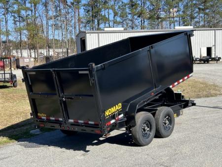 New 2027 Big Tex Trailers 14LXP4 Dump Trailer 7x14 with 7K Axles & 48" Sides