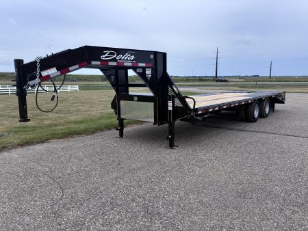 New 2026 Delta Trailers 26' x 8'6" 210GN Flatbed Trailer