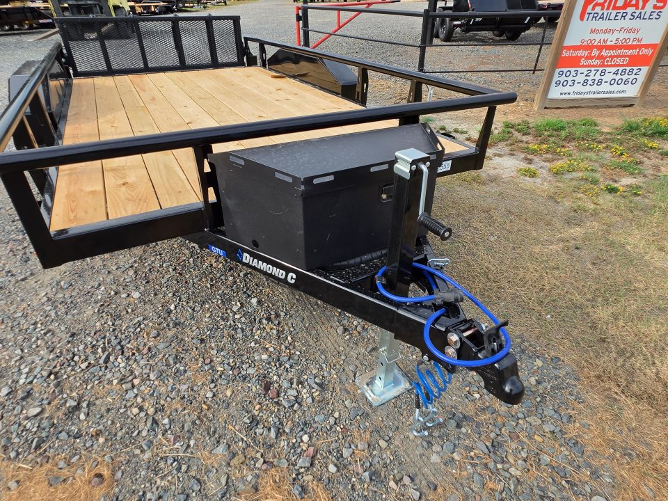 New 2027 Diamond C Trailers GTU235 14'x83" General Tandem Axle Utility Trailer
