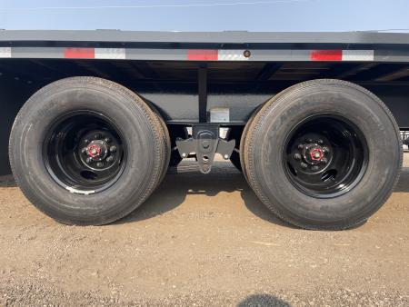 New 2027 Lamar 8x20+5 20k Gooseneck Flatbed Equipment Trailer