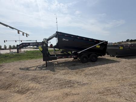 New 2026 Delco Trailers 16' Gooseneck Roll off trailer