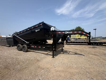 New 2026 Delco Trailers 16' Gooseneck Roll off trailer