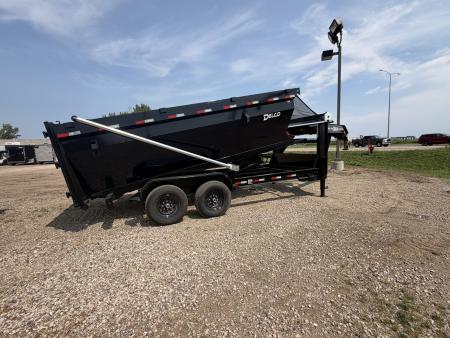 New 2026 Delco Trailers 16' Gooseneck Roll off trailer
