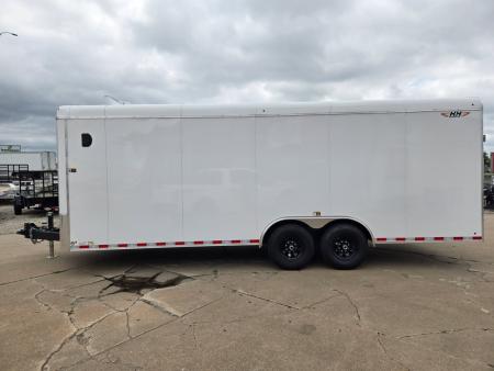 New 2027 H&H Trailers 8.5x22 HH Series Round Top V-Nose 14K Cargo / Enclosed Trailer