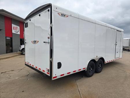 New 2027 H&H Trailers 8.5x22 HH Series Round Top V-Nose 14K Cargo / Enclosed Trailer