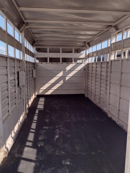 Used 2016 Trails West Hotshot 24' Stock Trailer
