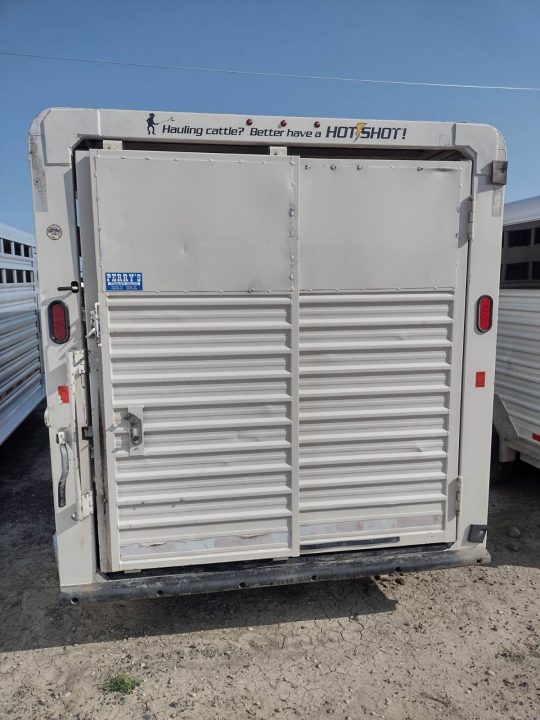 Used 2016 Trails West Hotshot 24' Stock Trailer