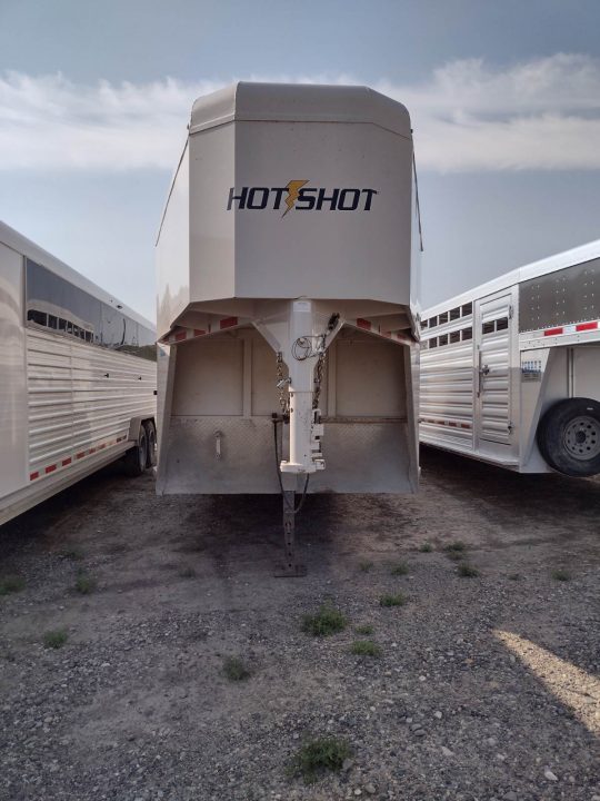 Used 2016 Trails West Hotshot 24' Stock Trailer