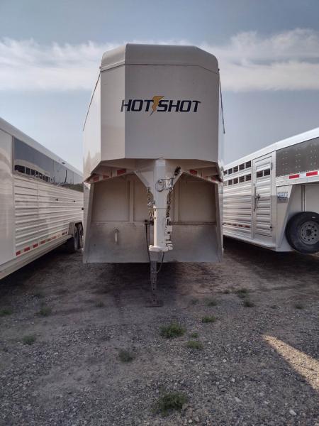 Used 2016 Trails West Hotshot 24' Stock Trailer