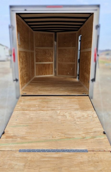 New 2027 Homesteader 7x12 Tandem Intrepid V-Nose Cargo Trailer w/ Ramp