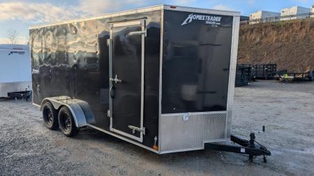 New 2027 Homesteader 7x16 Intrepid V-Nose Cargo Trailer w/ Ramp Door