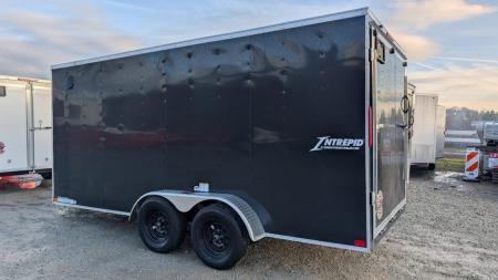 New 2027 Homesteader 7x16 Intrepid V-Nose Cargo Trailer w/ Ramp Door