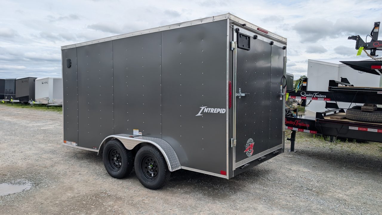 New 2027 Homesteader 7x14 Intrepid V-Nose Cargo Trailer w/ Ramp Door (84" INSIDE!!!)