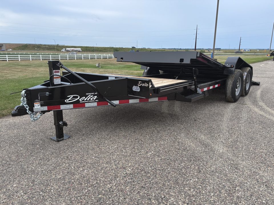 New 2026 Delta Trailers 20' 27TB Tilt Bed Trailer