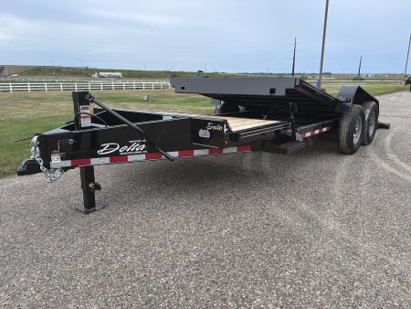 New 2026 Delta Trailers 20' 27TB Tilt Bed Trailer