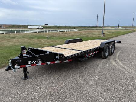 New 2026 Delta Trailers 20' 27TB Tilt Bed Trailer