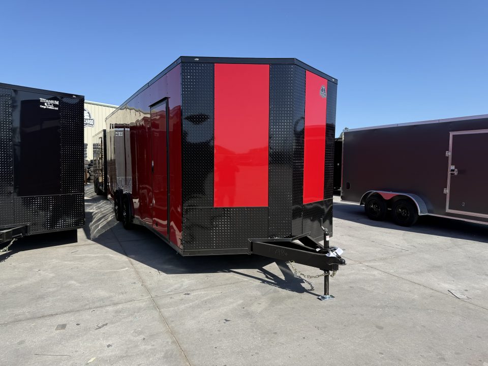 New 2027 Titanium Cargo 8.5x24TA3 Car / Racing Trailer