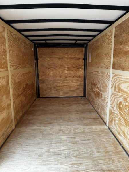New 2027 Homesteader 7x14 Intrepid V-Nose Cargo Trailer w/ Ramp Door