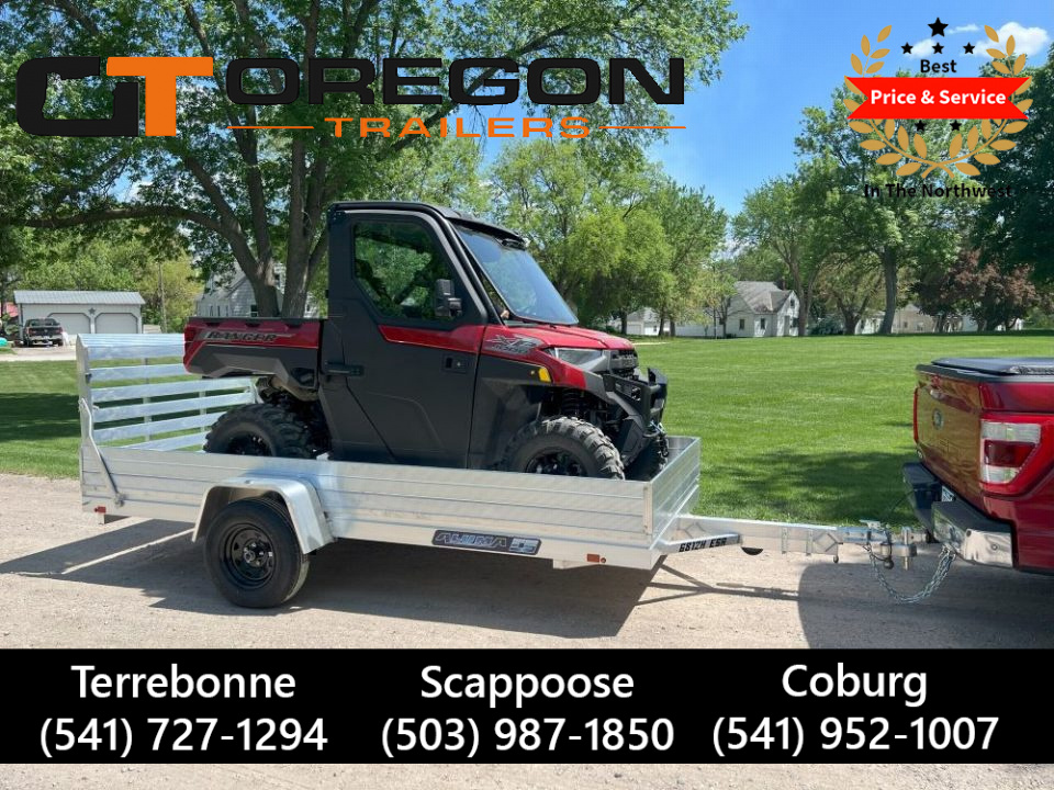 New 2027 Aluma 5'8 x12' 3K Utility Trailer