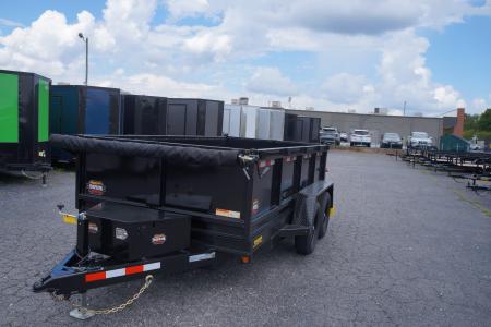 New 2027 Covered Wagon Trailers D-6X12X2X7 Dump Trailer