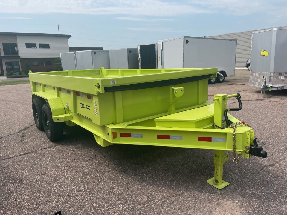 New 2027 Delco Trailers 83x14 Dump Trailer