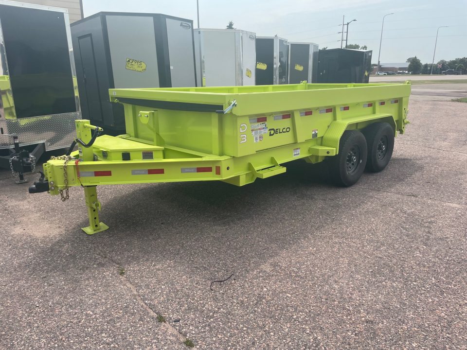 New 2027 Delco Trailers 83x14 Dump Trailer